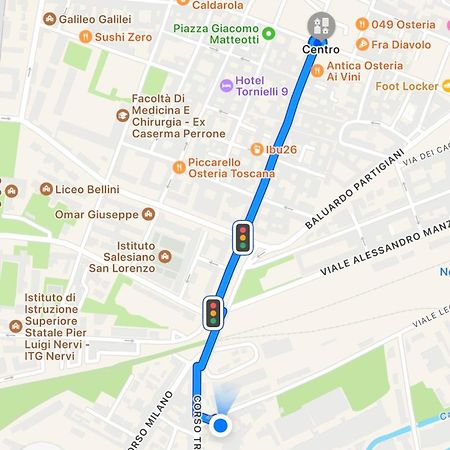 La Ringhiera Hotell Novara Eksteriør bilde